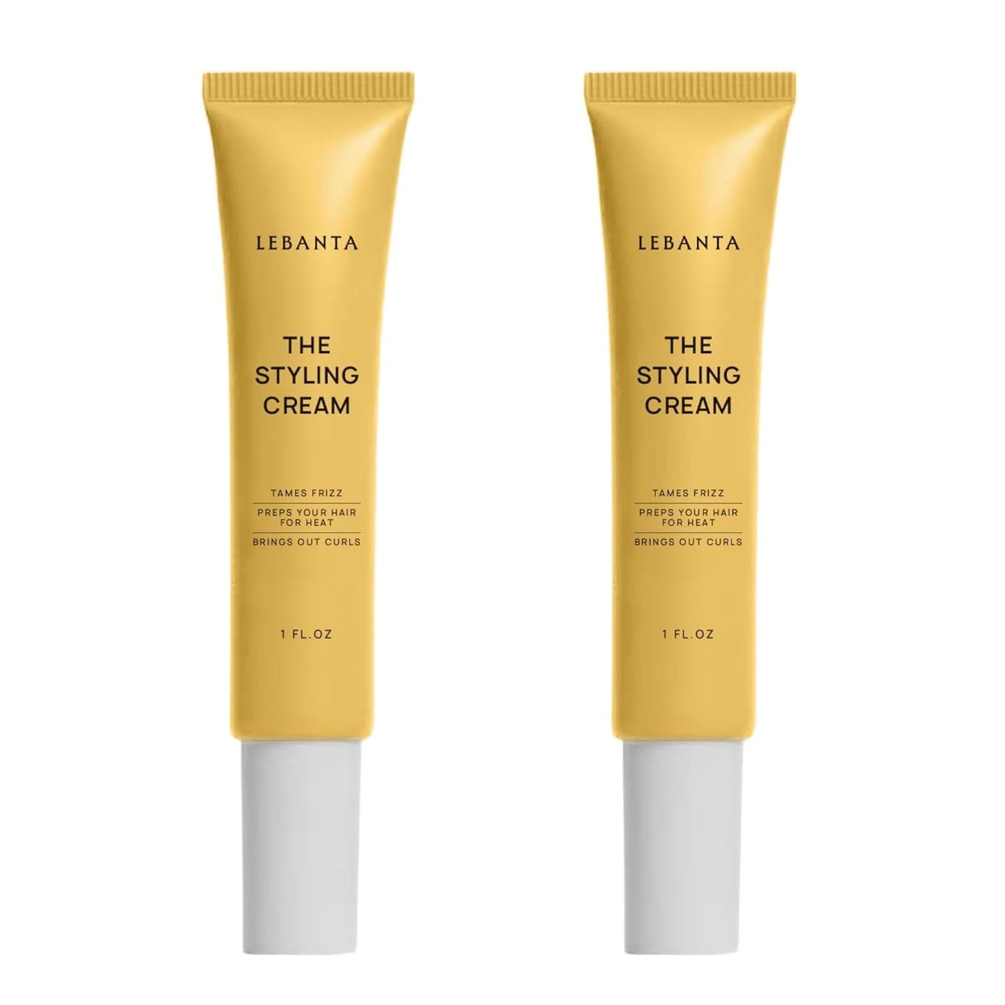 Fly Away Stick for Hair - Anti Frizz Styling Taming Serum Wand with Aloe Vera, Coconut Oil & Vitamin E - Gel Mascara Stick for Edges, Flyaways, Baby Hairs & Slick Back (1 Fl Oz (Pack of 2))