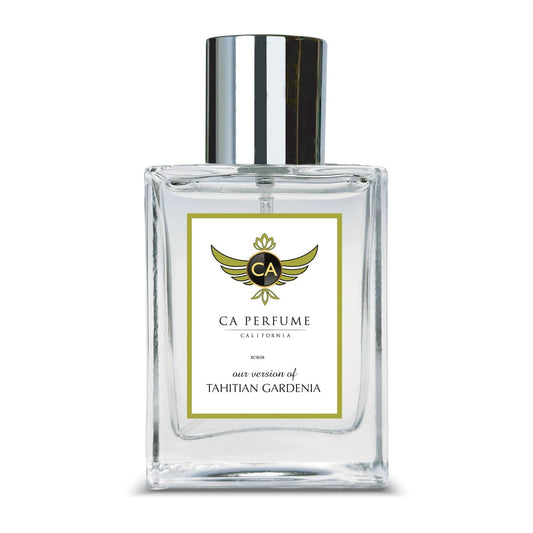 CA Perfume Originals Tahitian Gardenia for Women and Men Long Lasting Unisex Fragrance Eau De Parfum 1.7 Fl Oz 50ml