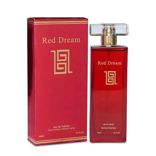 Women Perfume Fresh Floral Scent Eau De Parfum Natural Spray Women Fragrance 3.4 Fl Oz for Daily Used(Red Dream)