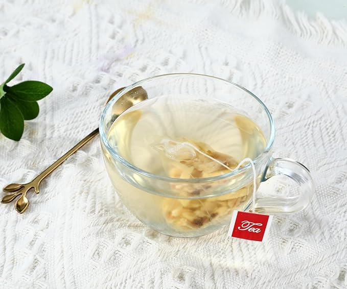 100 Premium Ginger Tea Bags/7.06 Oz, Made with 100% Natural Ginger Root, Warm & Spicy, Support Digestion & Boost Immunity, No Additives & Caffeine Free.