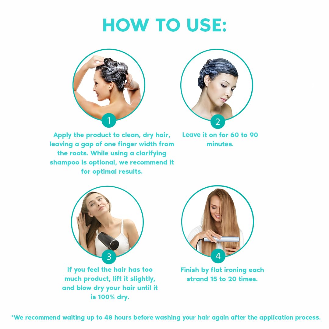 I Belli Capelli Venice Hair Reconstructor, Organic Keratin Hair Treatment Straightening in 1 Step- Formaldehyde Free, Keratina Organica, Keratina Para Alisar El Pelo Sin Formol (16.9 Fl Oz/ 500 ml)