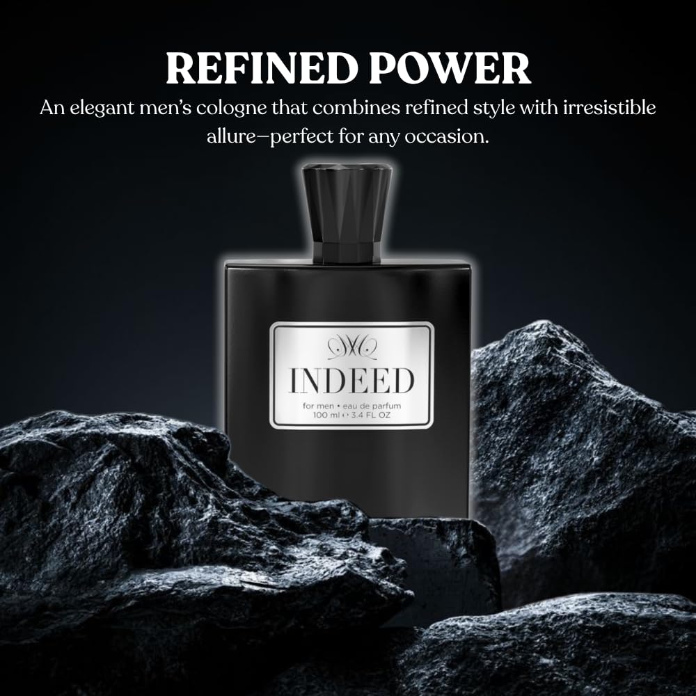 Mens Cologne - INSPIRED by A WORLD RENOWNED MEN’S PERFUME - Pineapple, Apple, Birch, Musk - Bold, Fresh, Masculine - Long-Lasting Eau De Parfum 100ml (3.4 fl oz) (Indeed 100ml)