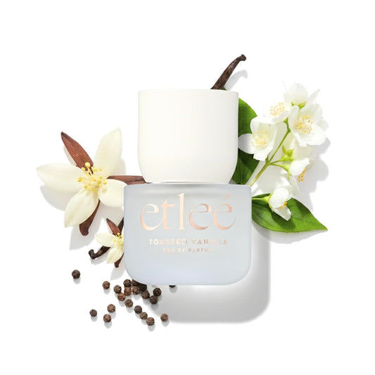 Toasted Vanilla Eau de Parfum 1.01oz, Woody Musky Long Lasting Perfume With Amber, Bergamot, Black Pepper, Sandalwood & Orchid, Layerable Luxury Fragrance for Women & Men for Everyday Wear