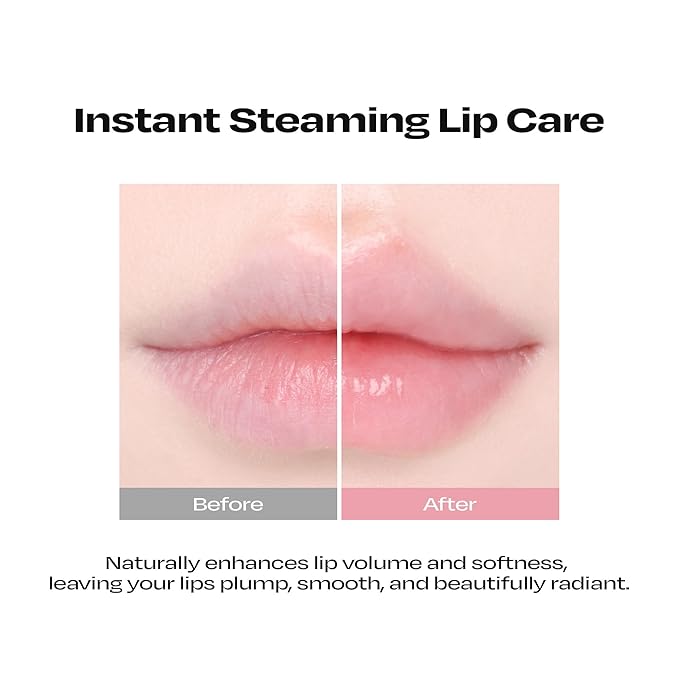 Lip Potion Steaming Milk Balm | K-Beauty Day & Night Lip Balm & Sleeping Mask | High-Density, Lightweight Hydrating Care | 6g