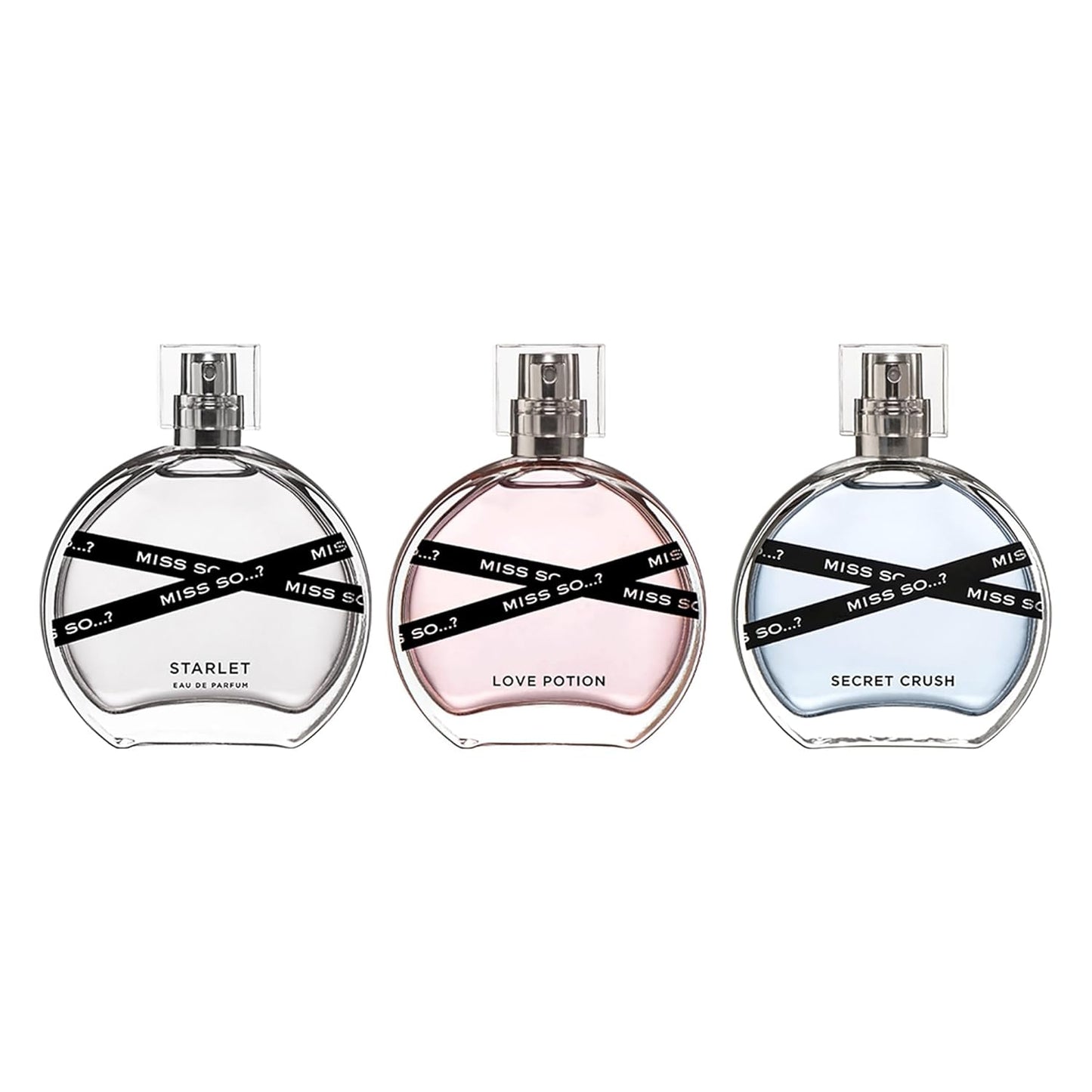 So…? Miss Set - Perfumes for Women with Floral, Fruity and Vanilla Perfume Notes - 800 Sprays - Gifts for Women - 3 pcs Gift Set