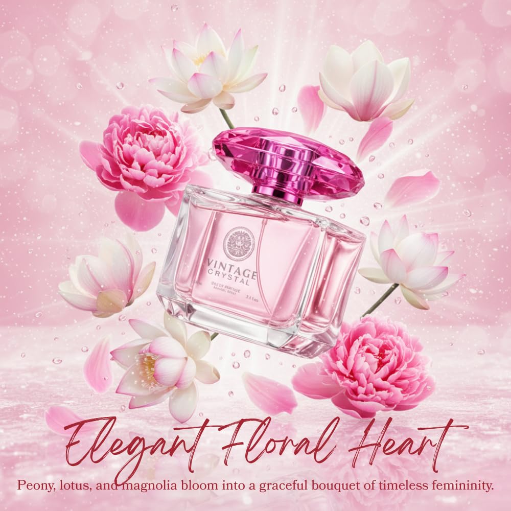 Perfume for Women – INSPIRED by A WORLD RENOWNED WOMEN'S PERFUME – Yuzu, Pomegranate, Icy Freshness, Magnolia – Fresh, Floral, Elegant, Radiant – 3.4 fl oz