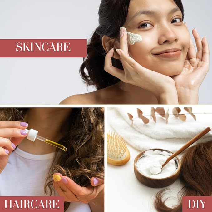 2 Fl Oz Jojoba 100% Pure Cold Pressed Unrefined w/Black Spray Cap - Revitalizes Hair and Gives Skin a Radiant and Youthful Look, Great for Lips, Cuticles, Stretch Marks, Beard, Leaving You Vibrant.