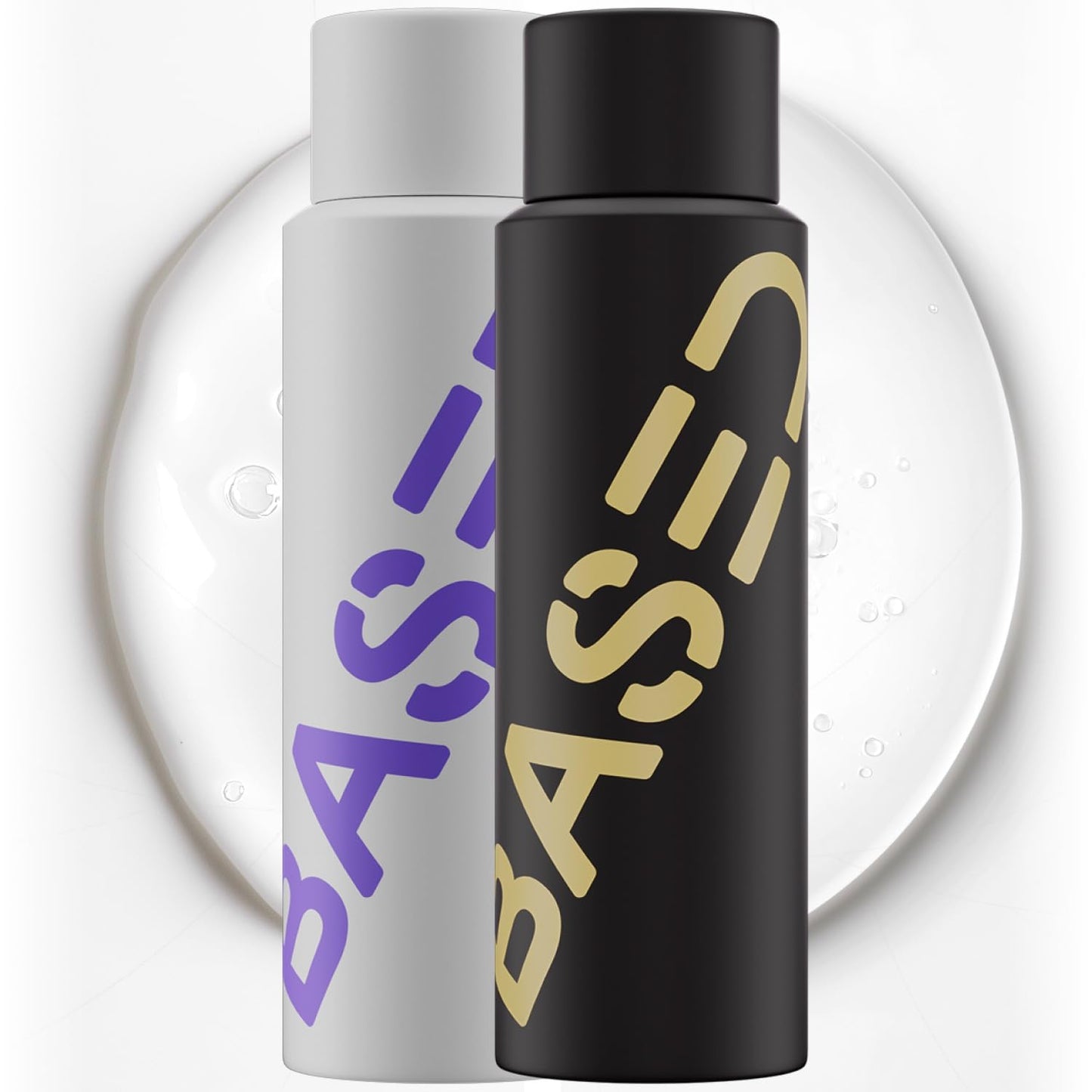 BASED Shower Duo Shampoo & Conditioner Bundle with Peppermint Oil, & Coconut Oil, Cleansing Shampoo & Hydrating Conditioner for Men, No Sulfates, Parabens or Phthalates, 12 fl oz Bottle (Pack of 2)