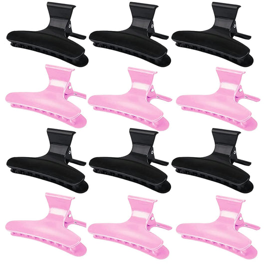 Ondder Hair Clips - Butterfly Hair Clamps, Claw Clips for Styling, Cutting, Coloring, Pro Salon Accessories for Women and Girls