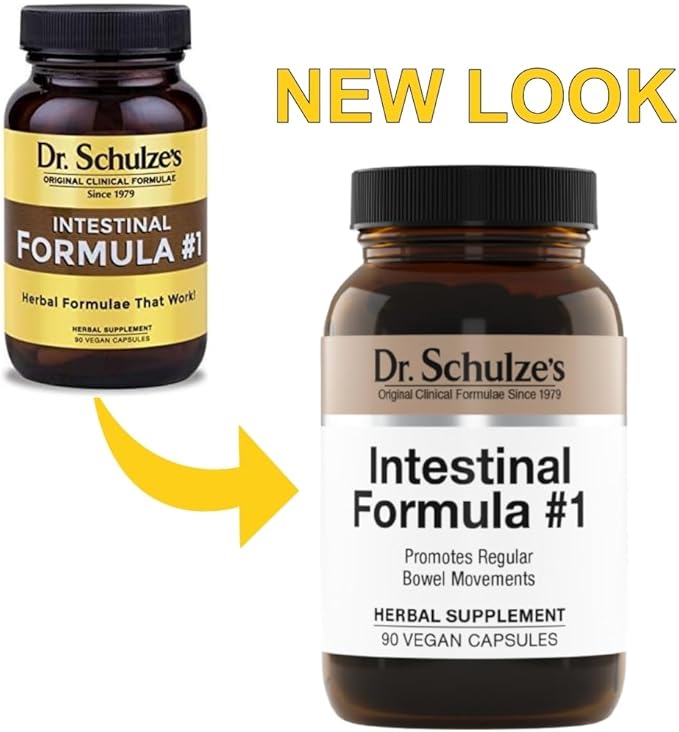 Dr. Schulze's Intestinal Formula #1 Colon 90 caps, 2 Count