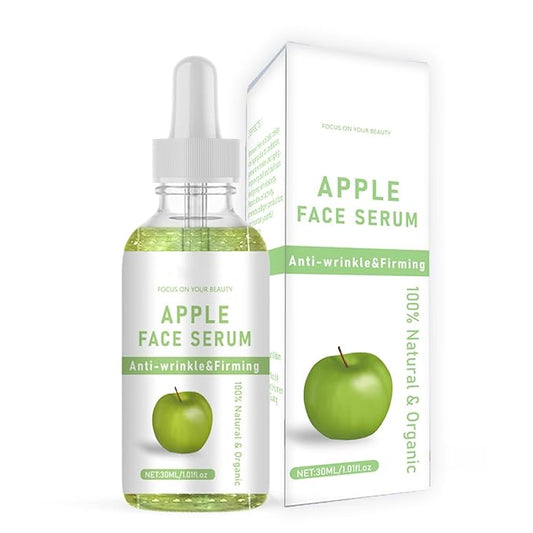 Face Serum for Women,Fruit Facial Serum with 24K Gold Foil and Apple Cell Culture Extract Anti Aging Moisturizer Skin Tone Even Anti Wrinkle Essence for Reduces Dulls & Fine Lines,1.02Fl Oz