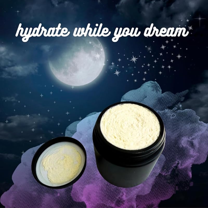 Tepezcohuite Face and Body Night Crème Organic Vegan Hydrating Anti Aging Skin Conditioner - 1 oz