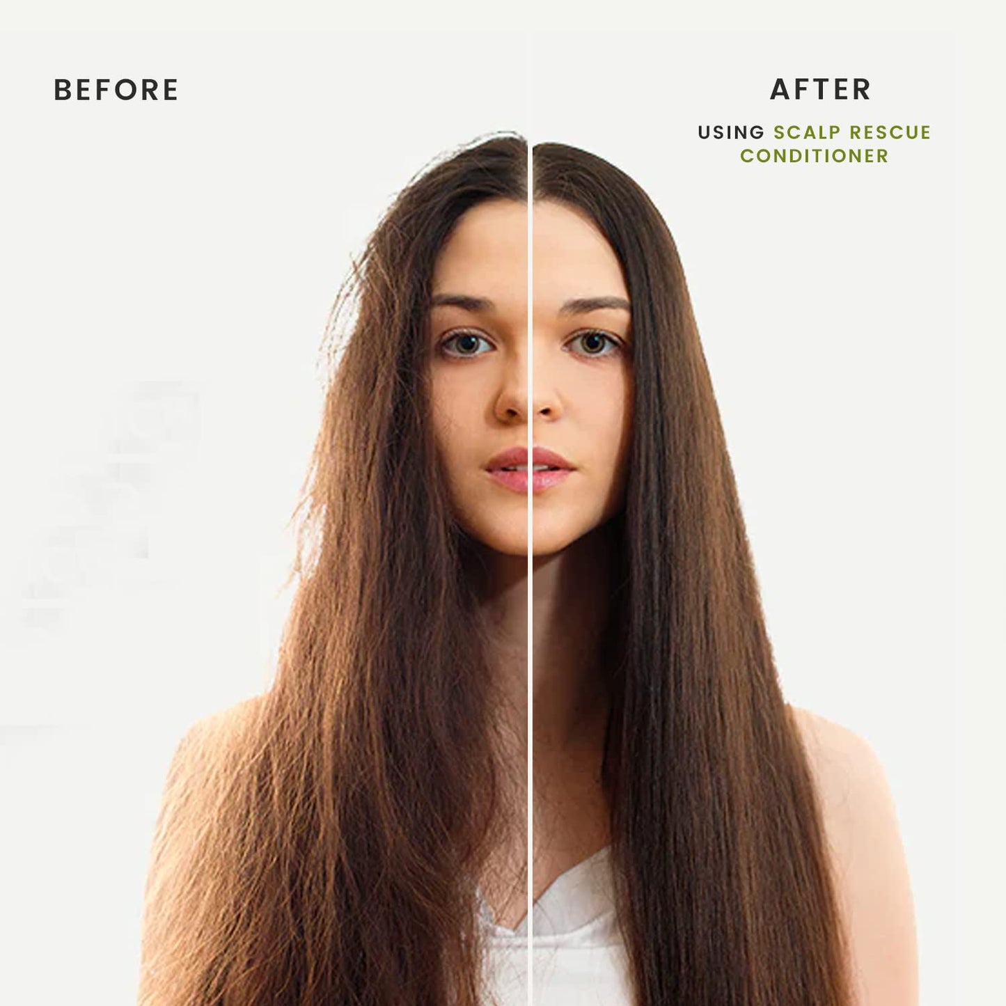 MGA Vegan Hair Conditioner - Organic Formula with Tea Tree for Healthy Hair | Hair Care Product with Natural Herbal Scent | Parabens Silicone & Sulfate Free Conditioner | Unisex | 32 Fluid Oz