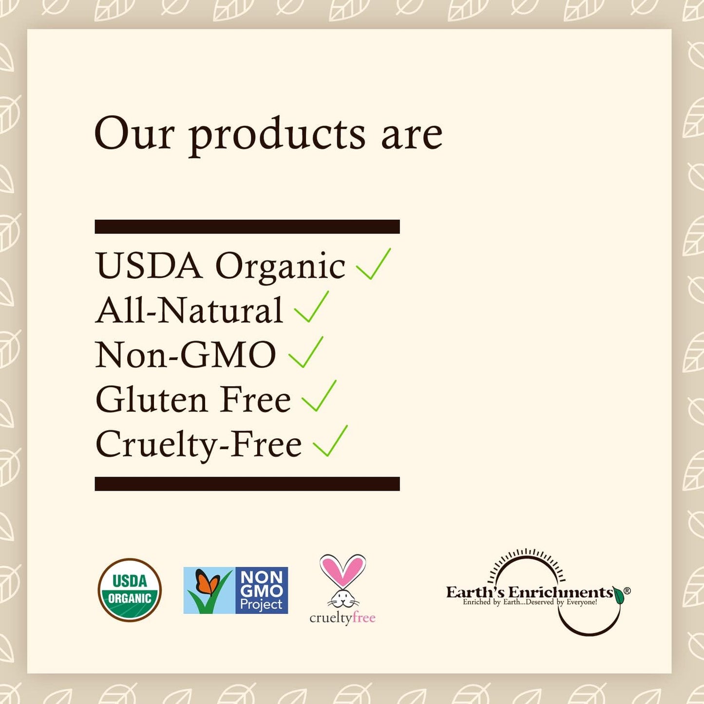 Earth's Enrichments Hot Oil Treatment for Dry, Damaged Hair, Hair Growth Serum, Moisturizes, Hydrates, Reduce Shedding and Breakage, USDA Organic, 8oz