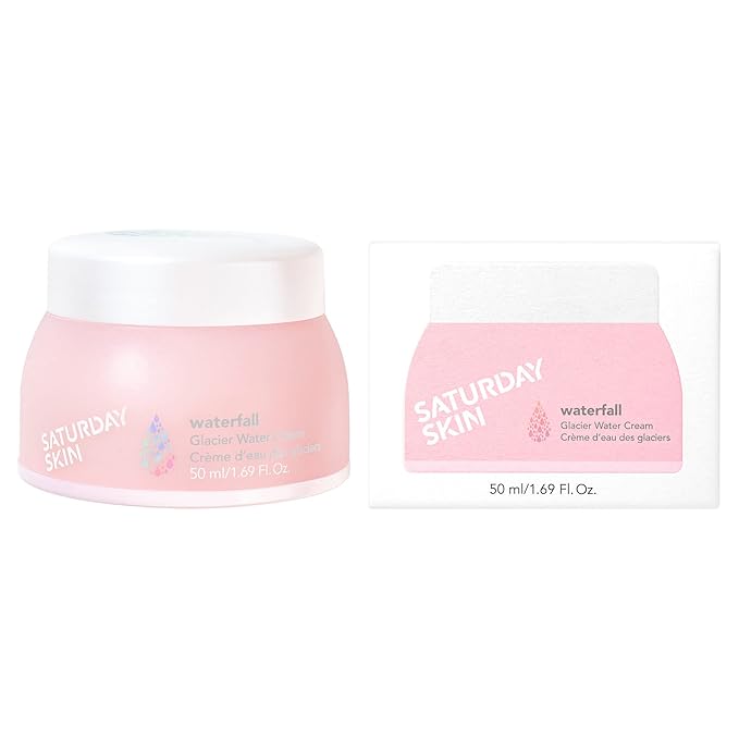 Saturday Skin Yuzu Eye Cream Vitamin C Wide lluminating Under Tight Eye Cream and Face Moisturizer Water Face Cream Natural Oil free Gel Type Cream From Alaska Glacier Water