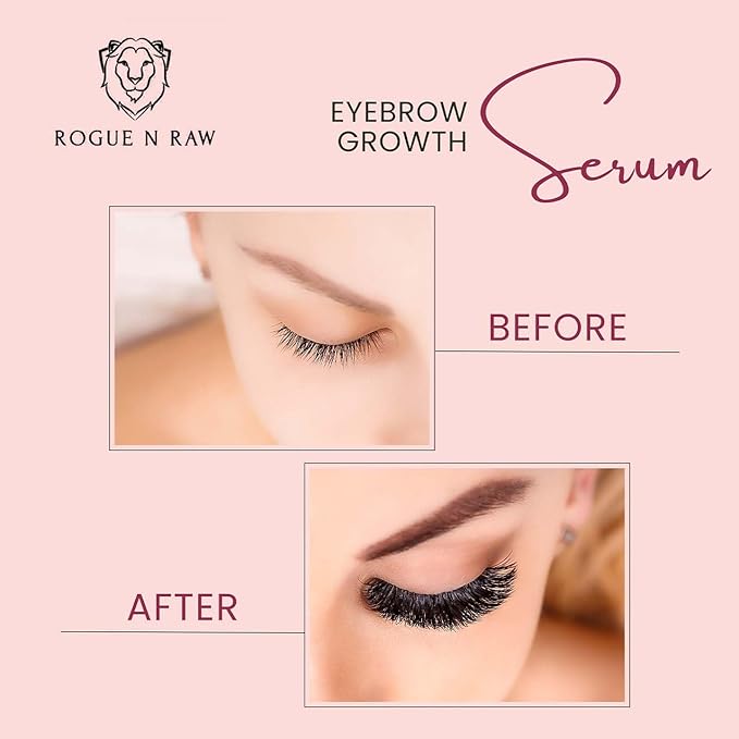 Eyebrow Growth Serum – 3ml Natural Ingredients Eyebrow Serum to Grow Thicker Brows, Eyebrow and Eyelash Enhancing Serum