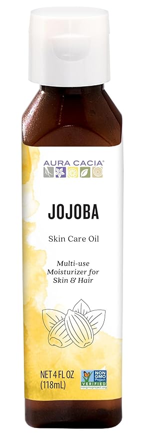 Aura Cacia Natural Skin Care Oil, Balancing Jojoba, 4 Fluid Ounce