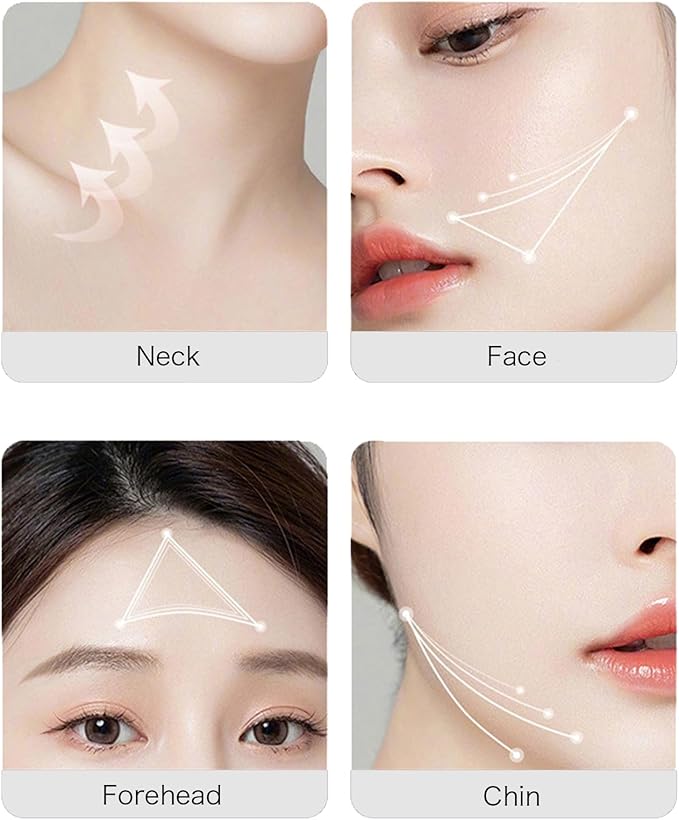 Face Massager, Multifunctional Facial Skin Care Tools for Home Use, 4 Colors and 4 Modes with Gua Sha Facial Tools