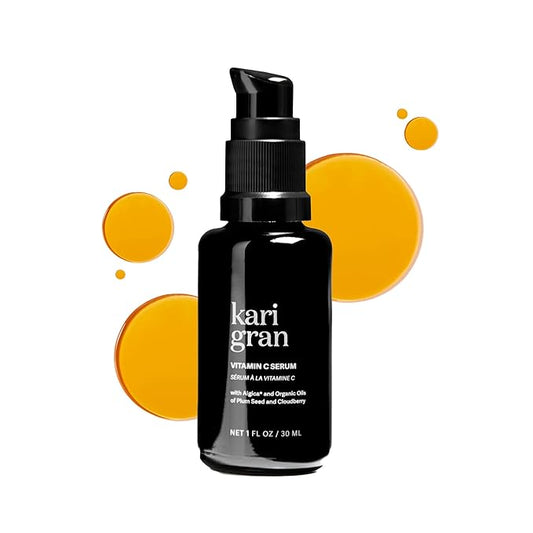 Kari Gran 10% Vitamin C Serum | Clean, moisturizing, skin brightening serum for glowing skin