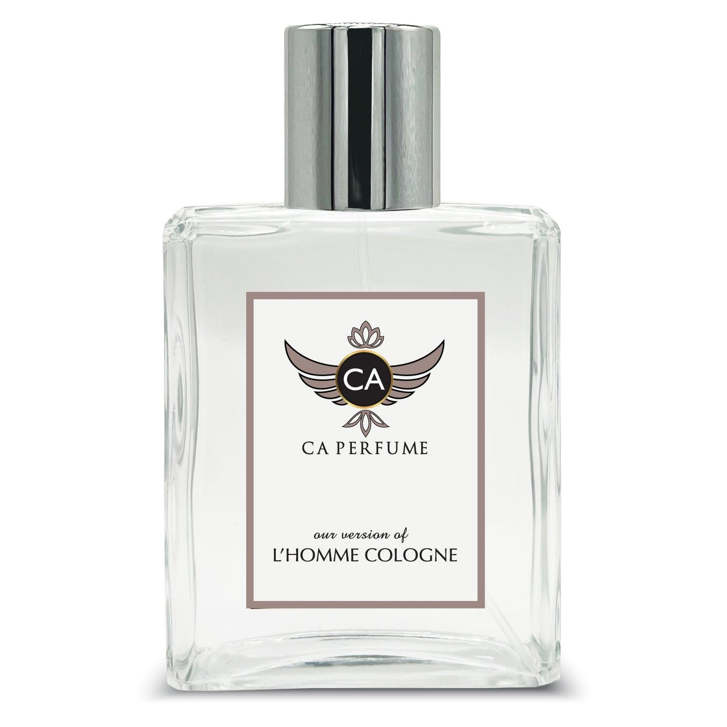 CA Perfume Impression of L’homme Cologne For Men Fragrance Eau de Parfum Spray Bottle 3.4 Fl Oz/100ml-X1