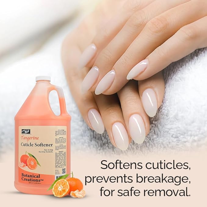 PRO NAIL - Healing Therapy Massage Lotion - Professional Pedicure, Body and Hot Oil Manicure, Infused with Natural Oils, Vitamins, Panthenol and Amino Acids (Mandarin, 1 Gallon)