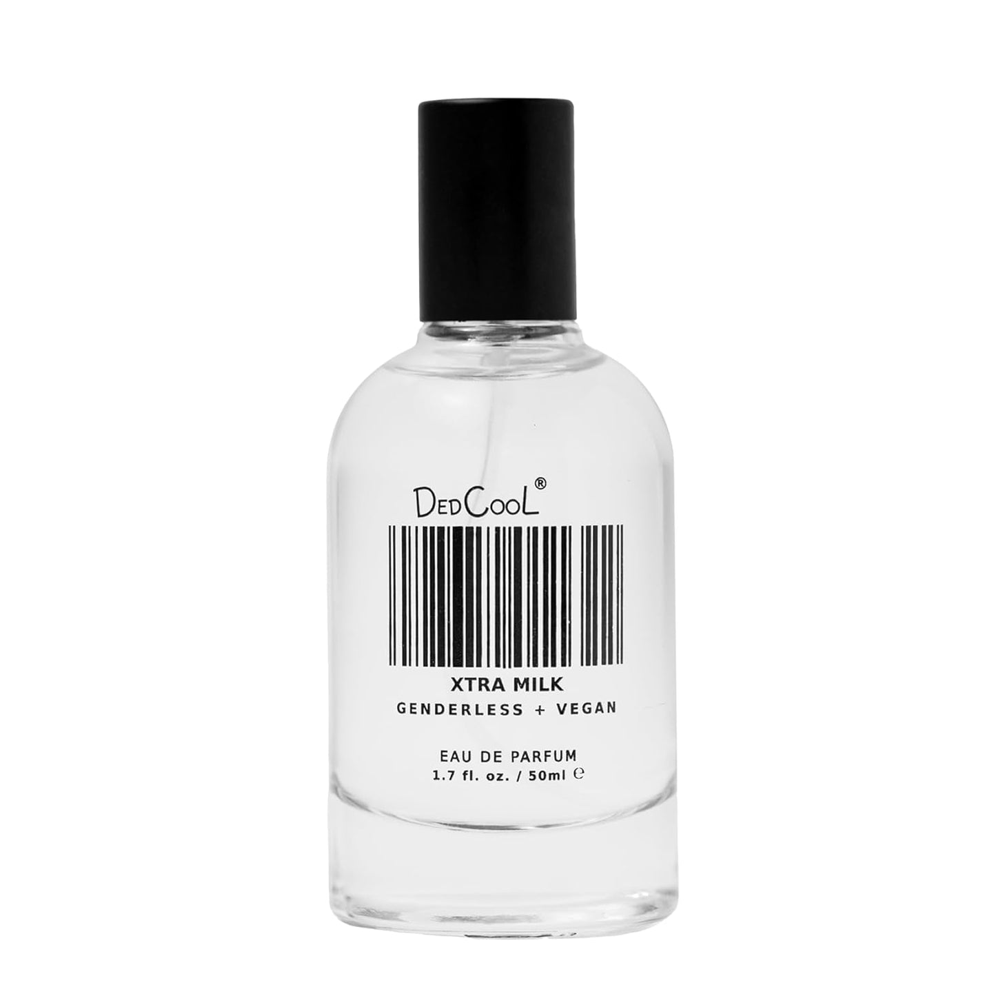 DedCool Eau de Parfum | Xtra Milk | Genderless Luxury Fragrance with Bergamot, White Musk & Amber | Non-Toxic, Vegan | Long-Lasting Perfume for Men & Women | Clean, Sophisticated Aroma | 1.7 fl oz