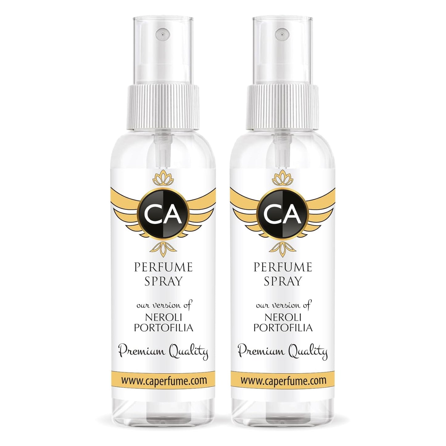 CA Perfume Impression of Neroli Portofilia For Women & Men Replica Version Fragrance Dupes Eau de Parfum Spray Refillable Bottle 2 Fl Oz/60ml X2