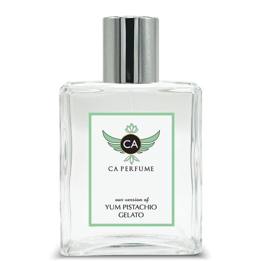 CA Perfume Impression of Yum Pistachio Gelato for Women and Men Eau De Parfum Gourmand Scent Long Lasting Unisex Fragrance Signature Scent for Day and Night Wear 3.4 Fl Oz 100ml