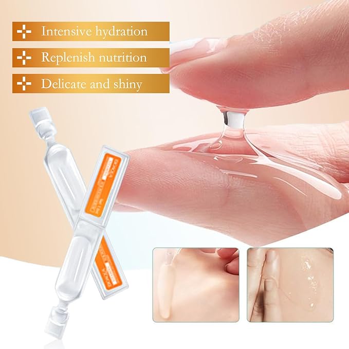 Vitamin C Serum for Face with Hyaluronic Acid – 1.5ml x 30PCS, Brightening Hydrating Facial Serum, Travel Size Skincare for Glowing Skin(1.52 Fl Oz (Pack of 1))