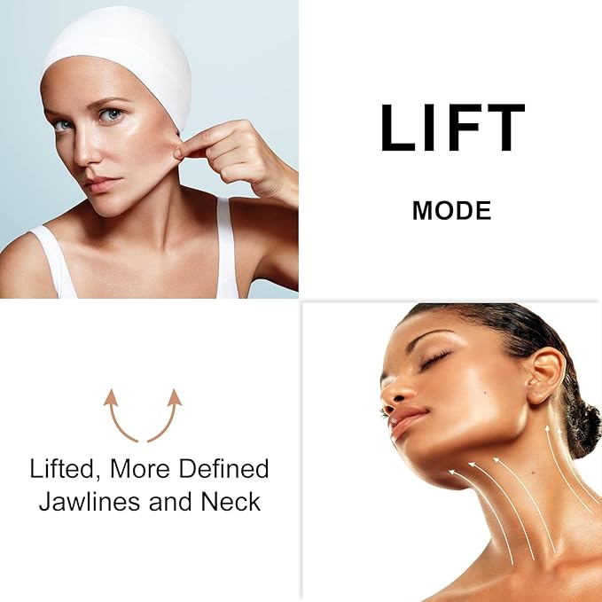 Lefay Face Skin Tightening Machine - Radio Frequency Anti-Aging Device Microcurrent Face Massager Lifting, Firming, Toning, Wrinkles Reduction De-Puffiness for Facial and Neck