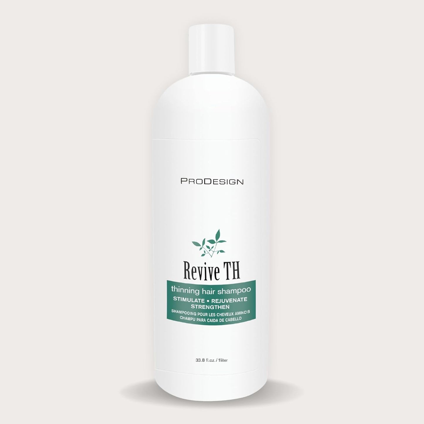 ProDesign Revive TH Thinning Hair Shampoo, Hair Growth Stimulating Formula, 33 oz (Revive Shampoo 33oz)