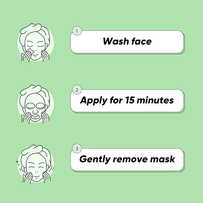 Face Masks Skincare, 6 Pack Variety Sheet Masks - Hydrating & Smoothing, Moisturizing & Nourishing for All Skin Types