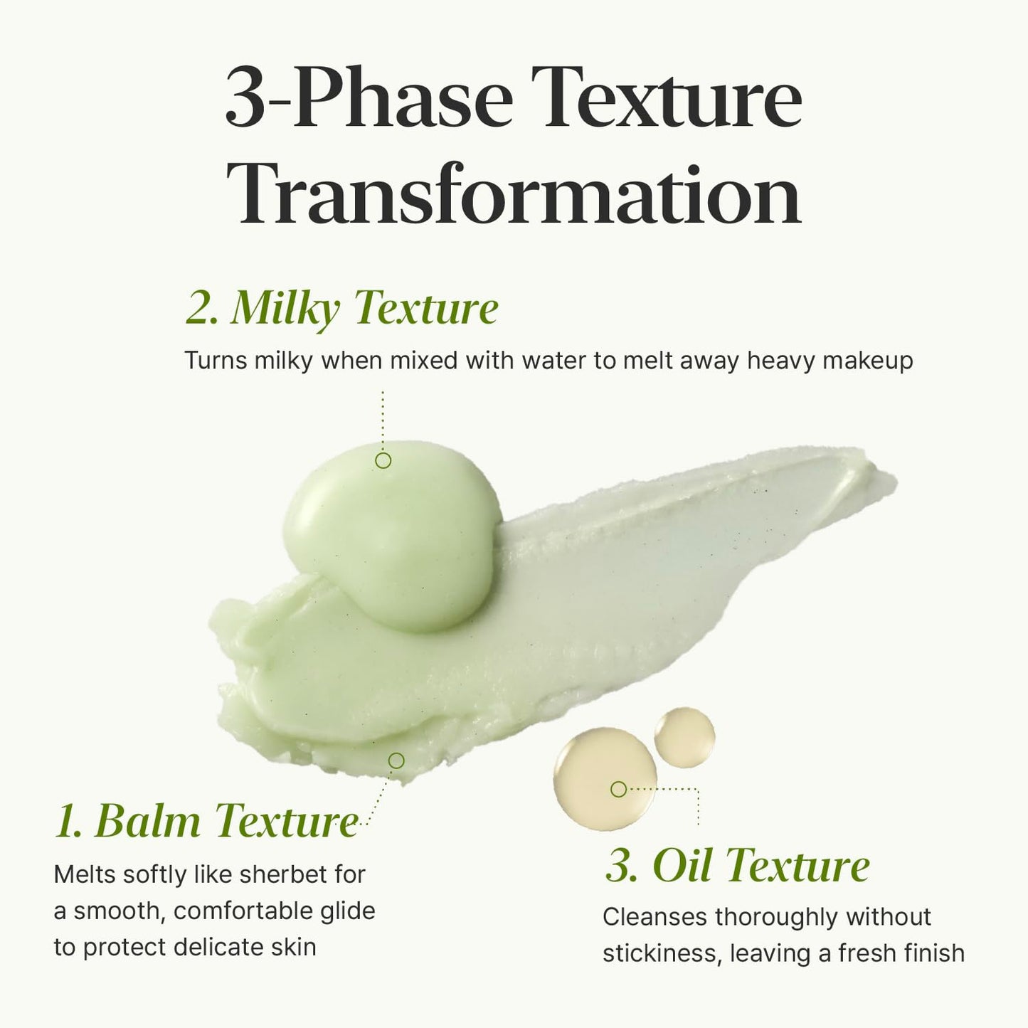 CKD Green Plum AHA·BHA Grinding Cleansing Oil Balm - Sherbet Balm Korean Cleanser for Makeup, Sebum & Blackhead Removal. Exfoliating with 4-Acid Complex for All types of Skin. 1.75 fl oz