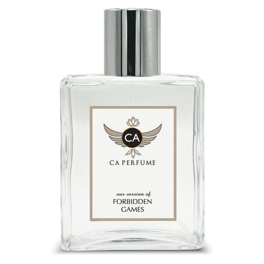 CA Perfume Impression of Forbidden Games for Women Eau De Parfum Floral Fruity Scent Long Lasting Perfumes for Women Signature Scent for Day and Night Wear 3.4 Fl Oz 100ml
