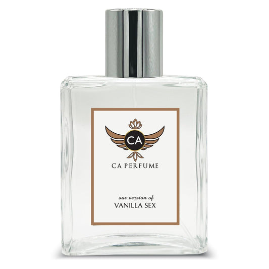 CA Perfume Impression of Vanilla Sex for Women and Men Eau De Parfum Amber Vanilla Scent Long Lasting Unisex Fragrance Signature Scent for Day and Night Wear 3.4 Fl Oz 100ml