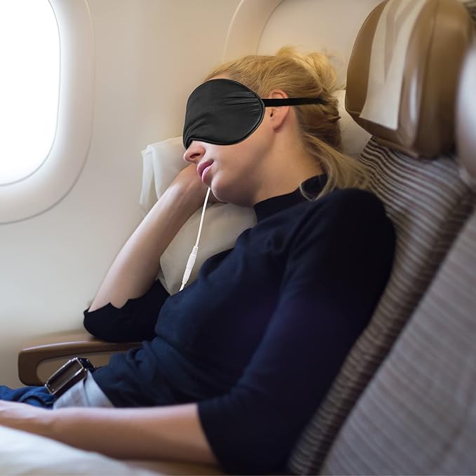 2 Pieces Silk Heated Eye Mask for Dry Eyes USB Steam Warm Compress for Puffy Eyes Adjustable Temp Sleep Eye Mask for Dry Eye, Chalazion, Blepharitis, Stye (Black, Green)