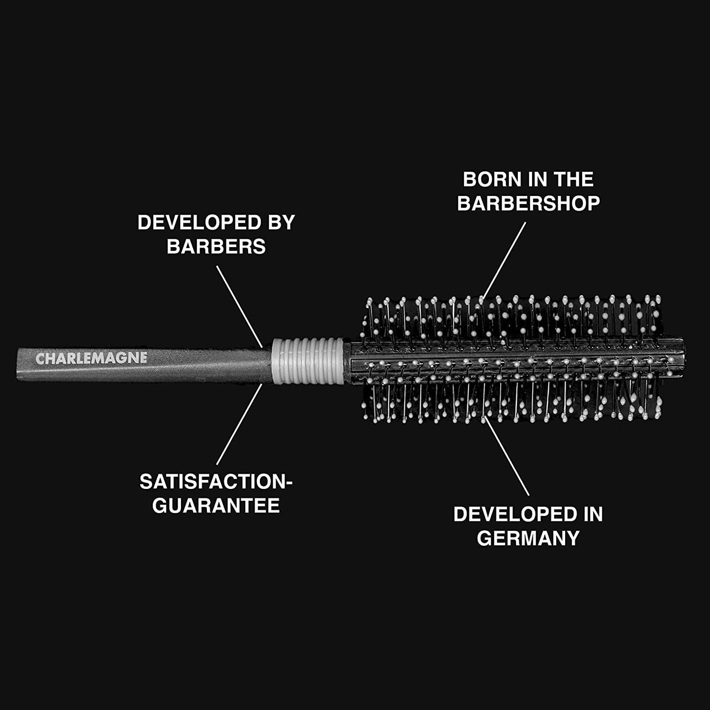 Charlemagne Combs (Round Brush)