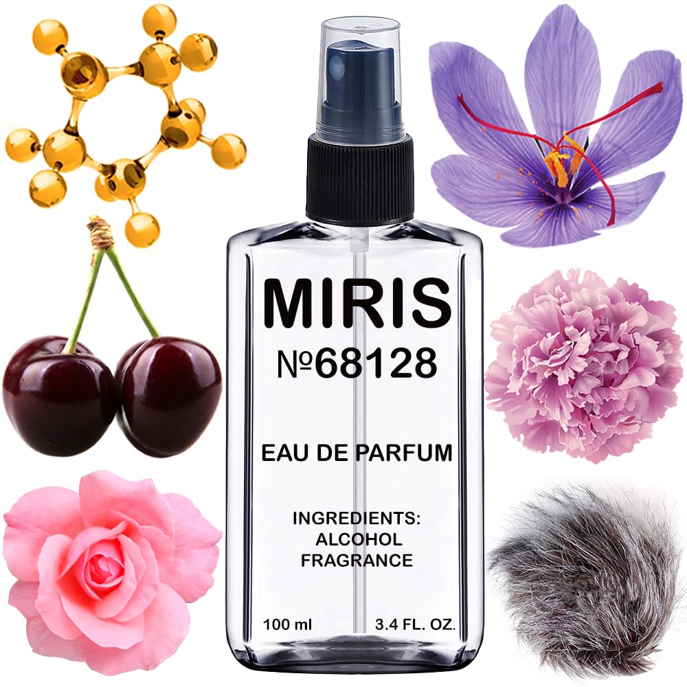 MIRIS No. 68128, Inspired by Carmina, Long-Lasting Eau de Parfum for Women, Spray 3.4 Fl Oz / 100 ml