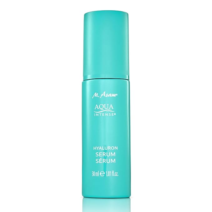 M. Asam AQUA INTENSE Hyaluronic Acid Serum (1.69 Fl Oz) - Moisturizing Face Serum for Women, Fragrance-Free Skin Care, Facial Moisturizer Perfect for Sensitive Skin.