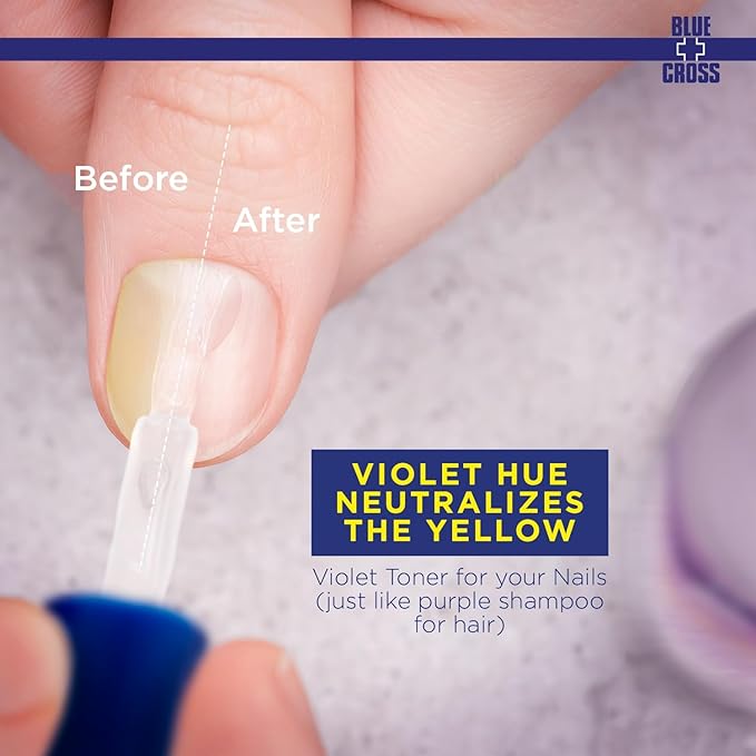 Blue Cross Ultimate Nail Care Bundle - 2oz Cuticle Remover + Softener Cream, 0.5oz Yello Out Yellow Neutralizing Basecoat + 0.5oz Nourishing Cuticle + Nail Oil, 3 Pack Bundle