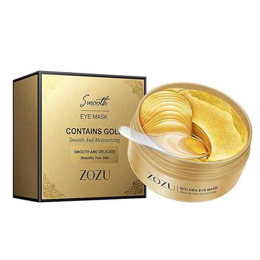 Under Eye Patches 30 Pairs- Dark Circles, Puffy Eyes Treatments–Reduce Wrinkles and Fine Lines, Hydrating and Anti-Wrinkle Effect Under-Eye Patches with Hyaluronic Acid and Collagen (24K Gold)