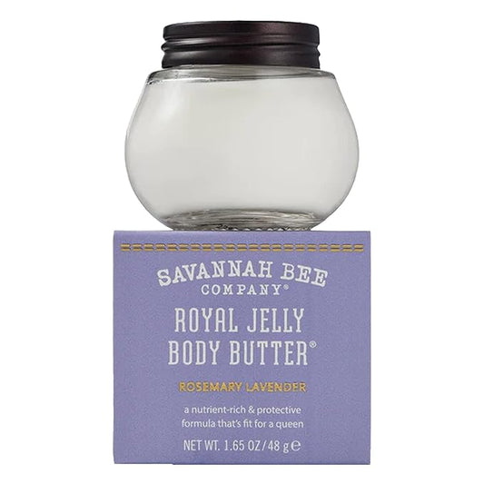 Savannah Bee Company Royal Jelly Body Butter - Deep Hydrating Body Butter for Dry Skin