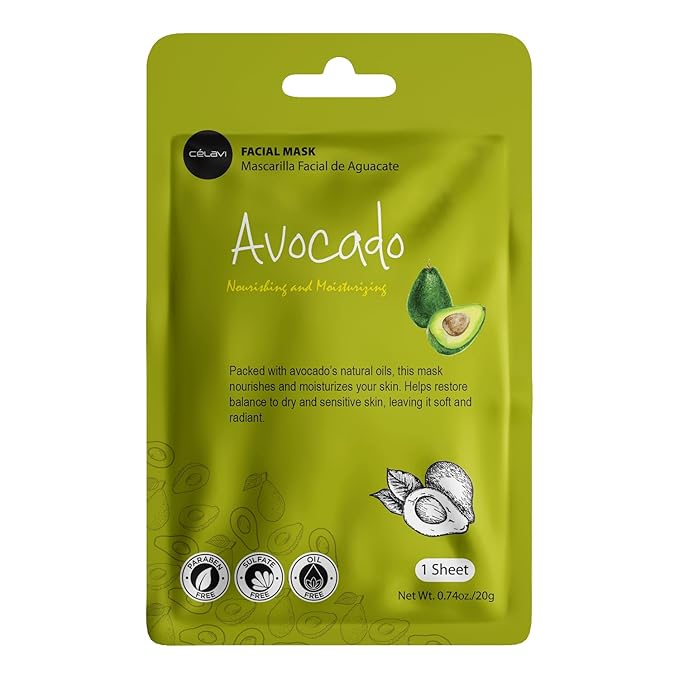 Celavi Essence Facial Face Mask K-Beauty Skincare Korea Skin Care Moisturizing (8 of each) B Set