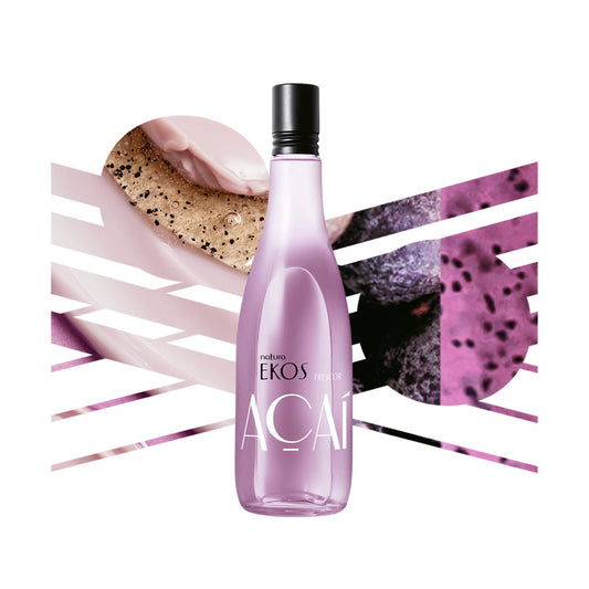 Natura - Ekos Açaí Body Mist Frescor – Refreshing Fragrance with Notes of Açaí, Pineapple, Peony, Musk & Amber – Tropical & Woodsy Brazilian Perfume – 5 fl oz (150 ml)