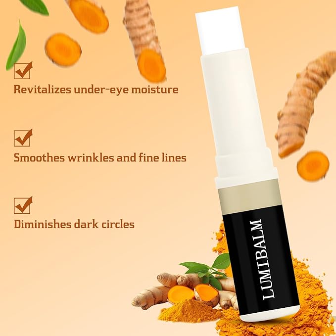 2PCS Lumibalm Stick For Under Eye Bags,Lumibalm Eye Serum Stick,For Eye Bags,For Puffiness and Bags Reduces Fine Lines