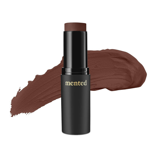 Mented Cosmetics Stick Foundation Make Up, Concealer & Contour Stick for Dark Skin, Cream Foundation for Black Women Makeup, Vegan and Cruelty Free, D30