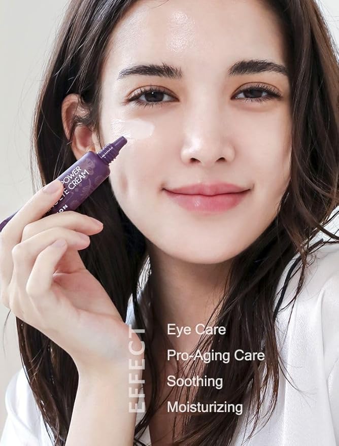 MIZON Eye Skincare Set - Special Winter is Coming Set, eye cream and undereye patches, wrinkle care, skin elasticity, moisturizing, for dark circles and eye bags (Collagen Set)