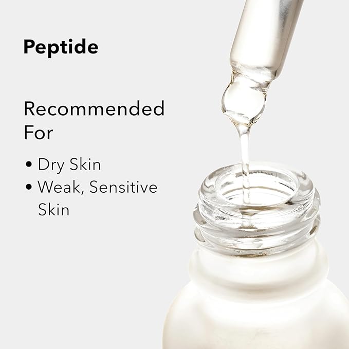 The Potions Peptides Serum for Face – Customizable Peptide Ampoule (Personalized Skincare), Peptidos, Collagen-Boosting (Minimalist Formula), Hydrating & Firming, 0.67 fl oz