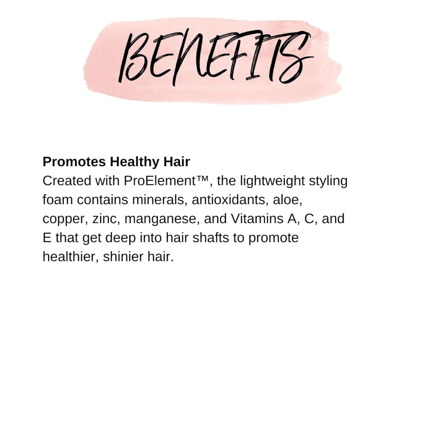 CALISTA Embellish Texturizing Foam | Volumizing Styling Mousse | Firm, Touchable Hold | Enhance Natural Texture | All Hair Types | 7 oz.