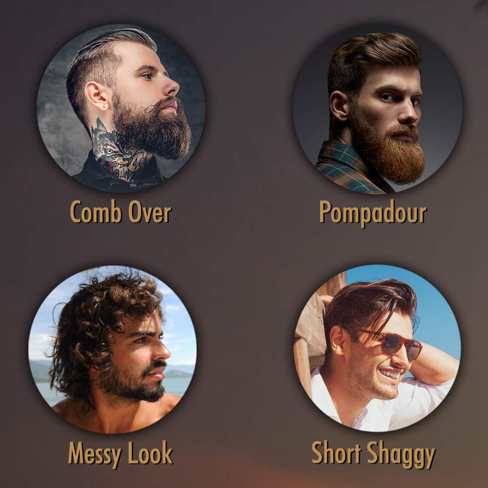 Woody's Web Clay Pomade for Men - Texturizing Hair Clay for Men, Flexible Hold Natural Look & Matte Finish, 3.4 oz, 2 Pack